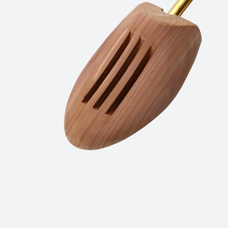 Embauchoir en bois de cèdre à double tube de haute qualité pour hommes réglable