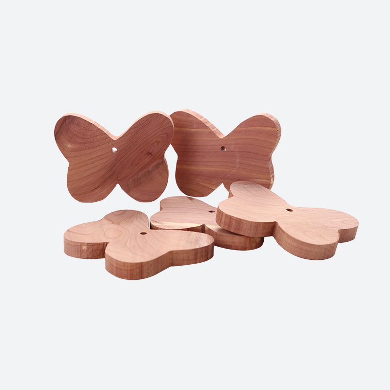 Forme de papillon Décorations en bois Les petites pièces peuvent être combinées au hasard