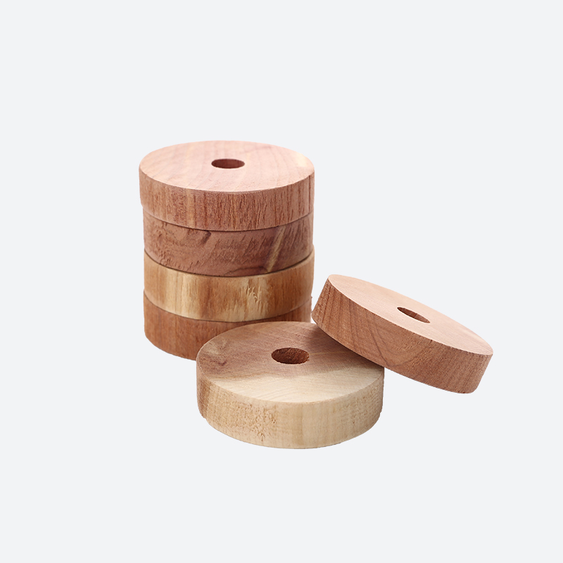 Décorations en bois de disque, les petites pièces peuvent être combinées au hasard