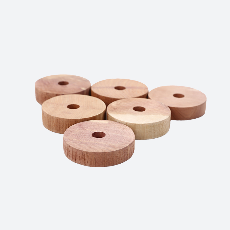 Décorations en bois de disque, les petites pièces peuvent être combinées au hasard